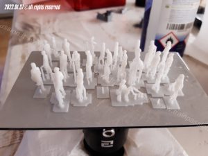 Figurini in scala H0 stampati