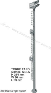 torre faro, rendering